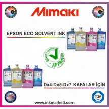 Mimaki Eko Solvent İnk Boya Mürekkep